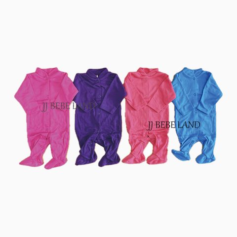 Footed long-sleeve bodysuit style 4416-12