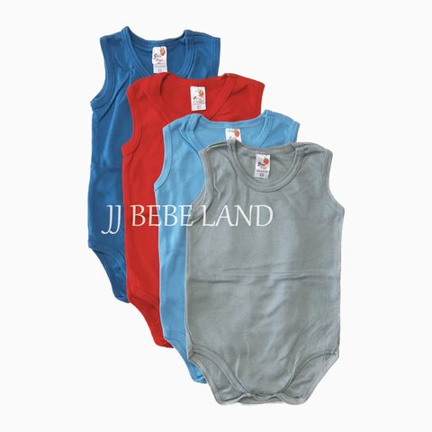 Boy sleeveless onesie style 4419-9-8