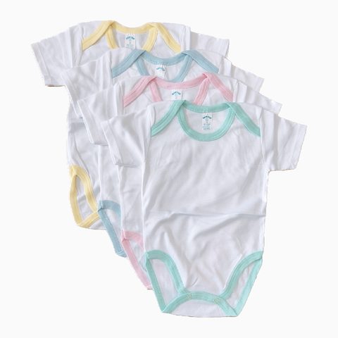 Short-sleeve onesie style 4419s-1-1