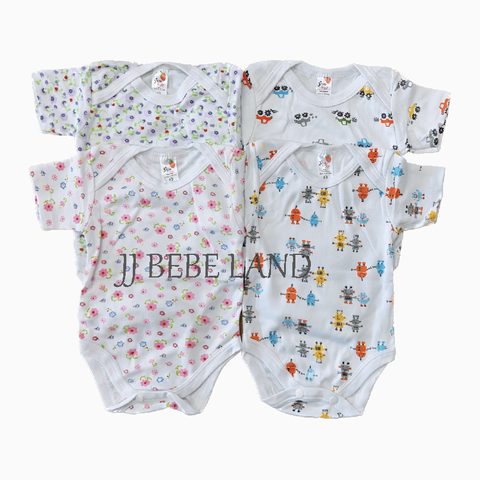 Short-sleeve onesie style 4419s-2